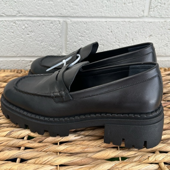 Free People Lyra Lug Sole Loafers in Black, 40 - Picture 7 of 14